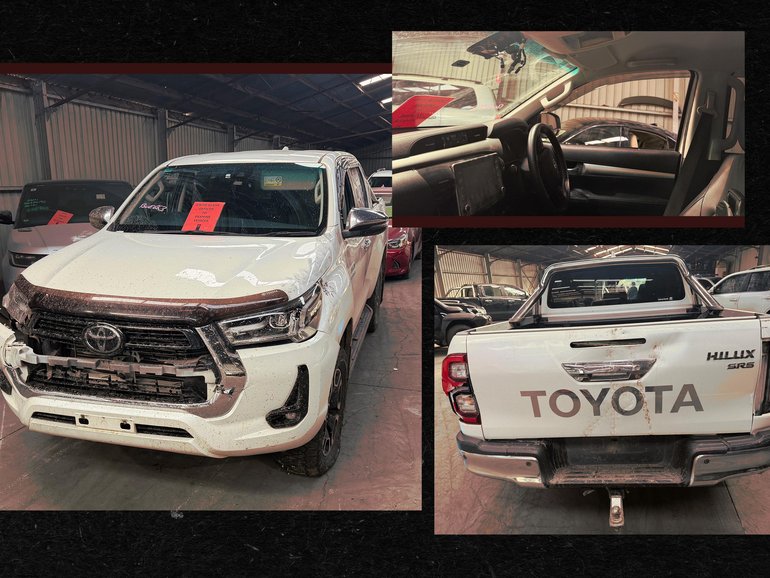  The dealership tracked down Mahad Islam’s stolen Hilux SR5.