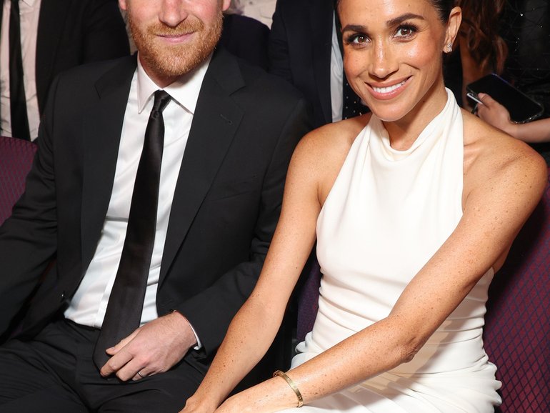 Prince Harry  and Meghan attend the 2024 ESPY Awards in Hollywood, California. 