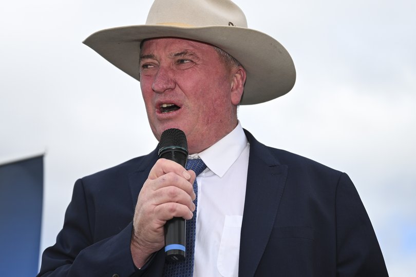 Barnaby Joyce made several TV media appearances insisting Mr Farley should be let off the hook for the inconsistent messaging because he’s new in politics. 