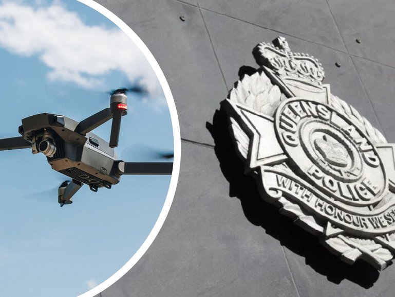 A man has been charged after he allegedly attempted to drop more than $1 million worth of drugs into an Australian prison using a drone. Photograph of drone is a stock image.