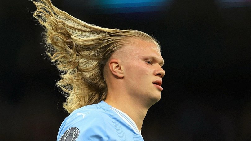 Erling Haaland has shaved his famous locks off.