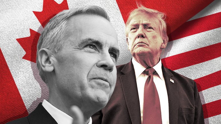 The trade war between Canada and the US has deepened with Prime Minister Mark Carney and US President Donald Trump issuing new tariff threats.