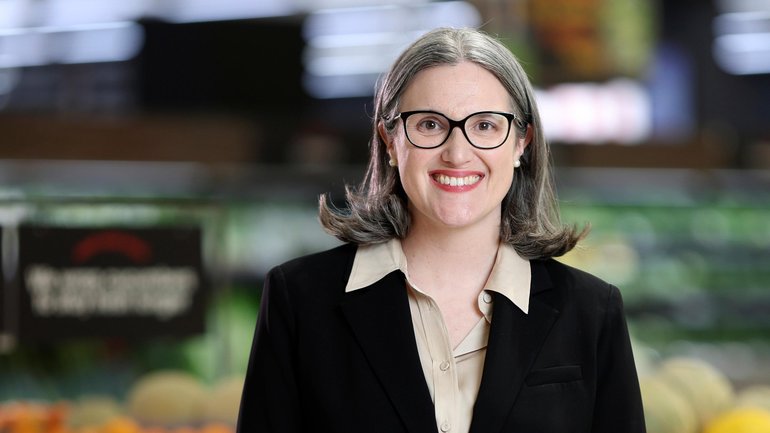 Coles CEO Leah Weckert says stretched households are using artificial intelligence for price comparisons.