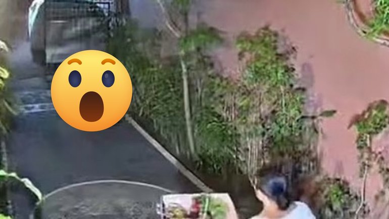 A manhunt is underway in Bali after an Australian tourist was filmed engaging in a lewd outdoor sex act.