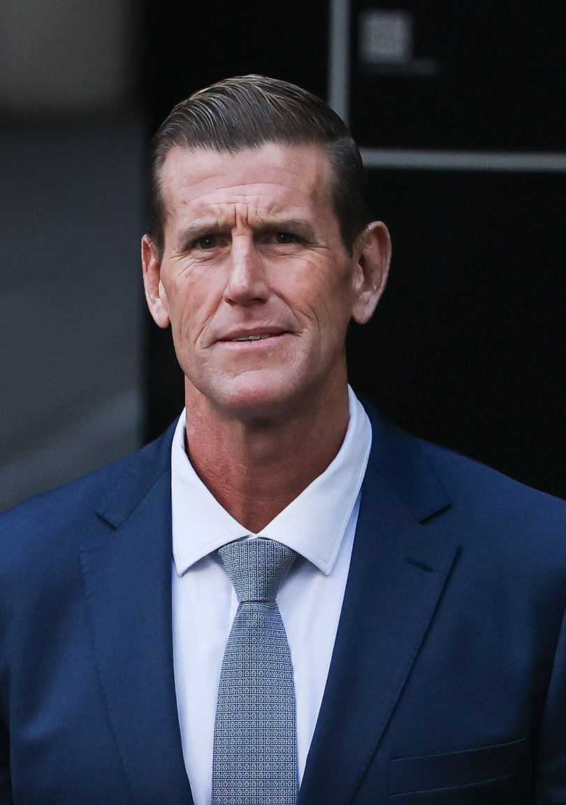 Ben Roberts Smith arrives at Downing Centre Local Court for a variation of his bail conditions. on June 16.