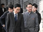 Liu Jinsong, right, China’s new ambassador in Canberra, with Masaaki Kanai  head of the Japanese Foreign Ministry’s Asian and Oceanian Affairs Bureau.