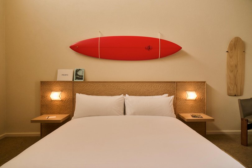 Old-school motel nostalgia, minus the wonky beds.