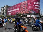 Iran warns its enemies "should wait for ?an attack" after the US unveiled its sanctions on Tehran. (AP PHOTO)