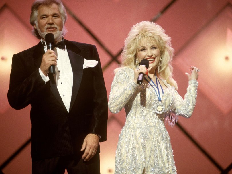Dolly Parton and Kenny Rogers had a smash hit with Islands In The Stream in 1987.