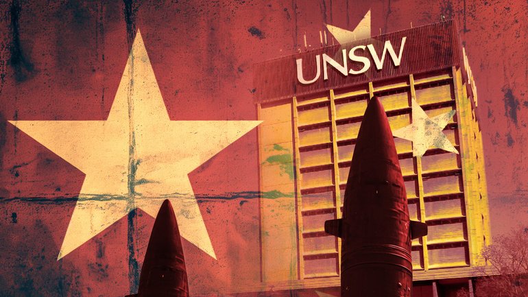 Australian universities have been identified as collaborating with Chinese defence labs.