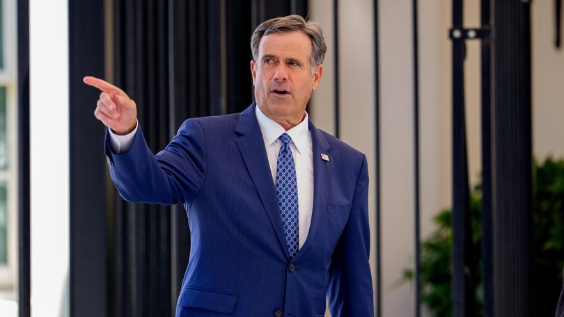 CIA Director John Ratcliffe has made a secret trip to Moscow.