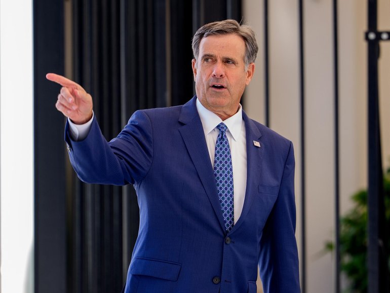 CIA Director John Ratcliffe has made a secret trip to Moscow.