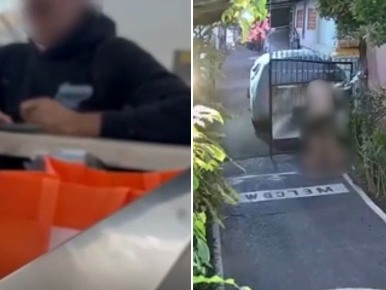 A 27-year-old man bound for Brisbane has been arrested over an alleged outdoor sex act in Bali.