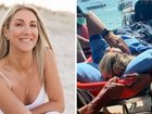 An Australian woman has been seriously injured after a scooter accident on a remote island off Bali, prompting an evacuation to the mainland after she suffered ‘significant’ blood loss.