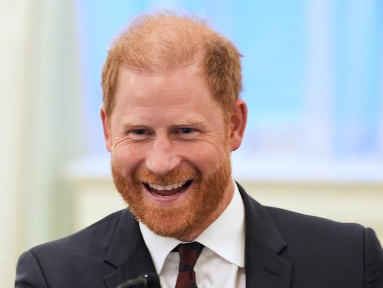 Prince Harry and his family reportedly arrived at Birmingham Airport on a private plane from the US. (AP PHOTO)