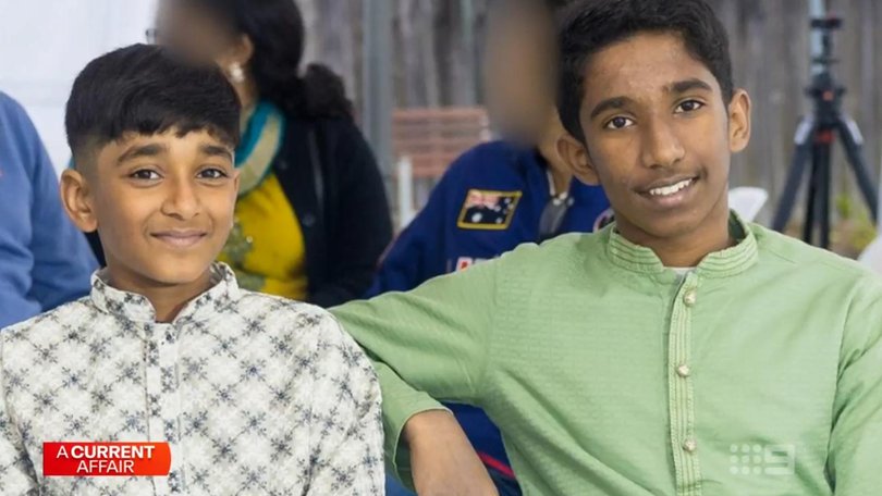 Aarush and Ashwin Muralitharan (pictured) are among the Australians missing in the Nepal floods. Their parents Chandrasekaran and Shylaja Muralitharan are also missing. Picture: ACA