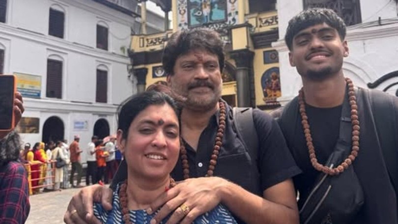 Members of the Iyer family from Sydney were last known to be in Kathmandu before the flood. Picture: Facebook