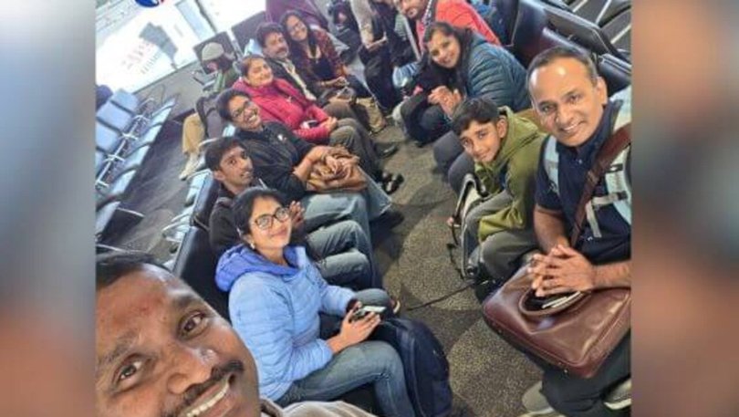 Group of missing Indian-Australian travellers, suspected missing after the floods in Nepal. Picture: IndianLink