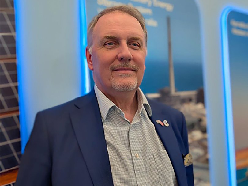 Francis Norman, CEO of Centre of Decommissioning Australia at the ONS Conference in Stavanger, Norway.