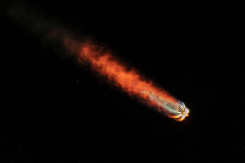 SpaceX Starlink Mission Taken on September 18, 2022.