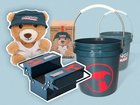 Bunnings has sparked a social media frenzy around its collectible range, which include blind mystery boxes featuring miniature bears, as well as mini toolkits and buckets.