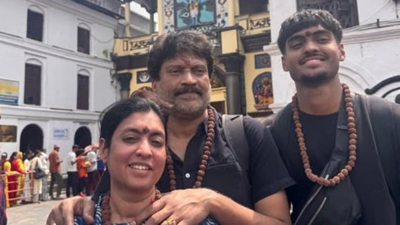 Members of the Iyer family from Sydney were last known to be in Kathmandu before the flood. Picture: Facebook