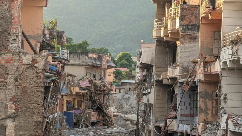 Reconstruction after the landslide is estimated to cost billions, Nepal’s Finance Minister has said. Picture: NewsWire Handout/ World Vision