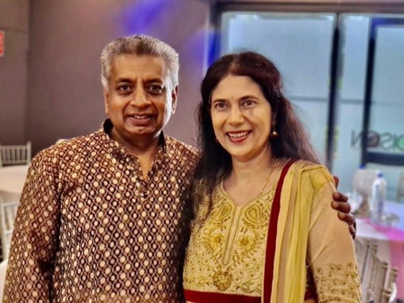 Sydney couple, Uday and Kripa Shivamurthy, were about to leave the region when the landslide and floods hit, their niece says.