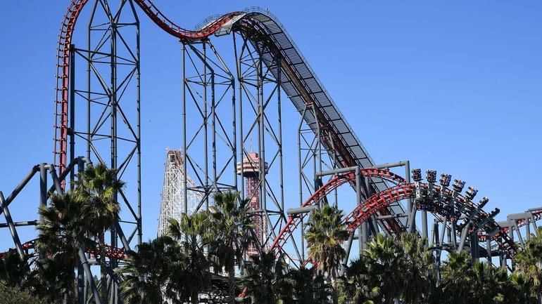 The rollercoaster X2 has been closed since July.