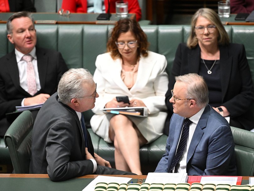 Prime Minister Anthony Albanese has had a public spat with Tony Burke over immigration policy.