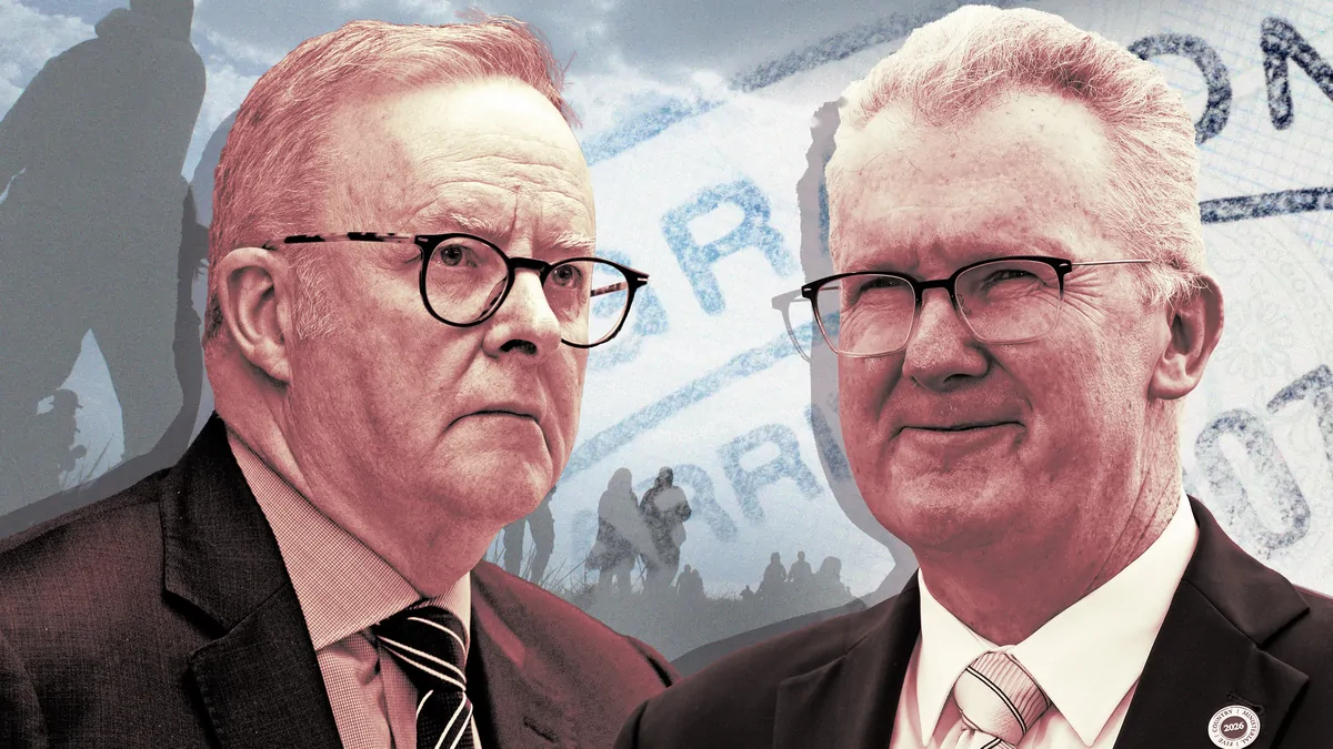 War cabinet: Anthony Albanese's public spat with minister deepens internal Labor divide on immigration