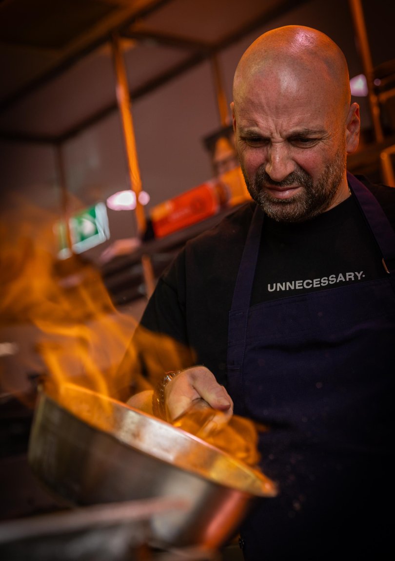 George Calombaris at his residency Greek at Crown Perth.