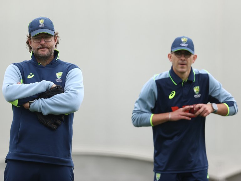 Daniel Vettori (left) missed Australia’s recent home Test series against Bangladesh because he was coaching Sunrisers Leeds in The Hundred.