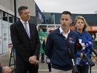Andrew Hastie’s absence from the campaign trail in Secret Harbour has been noted by Labor, as other senior Liberals show up to offer their support to a campaign the Canning MP has criticised.