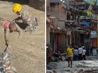 The number of missing Australians has climbed to 41 as dramatic vision captured the moment workers were freed from a tunnel in the flood disaster zone.