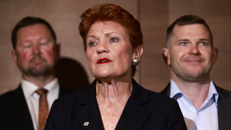 Pauline Hanson has told her candidate in Secret Harbour, Luke Herdegen, to ‘go hard’ on the final day of campaigning.