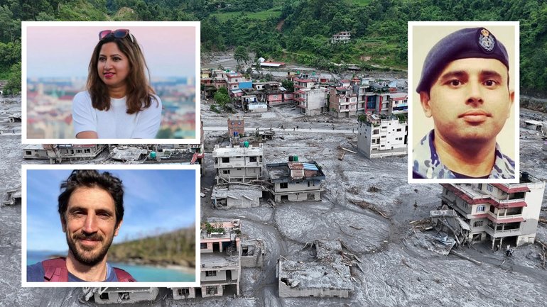 Missing Australians include Michael Keats, Sumi Adhikari and Karan Bhardwaj.