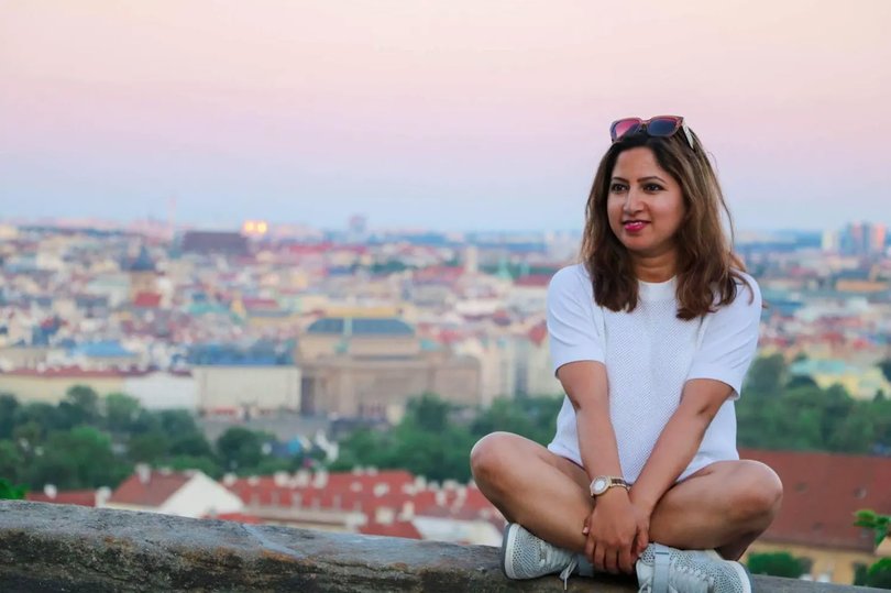 Australian woman Sumi Adhikari, who is missing in Nepal.