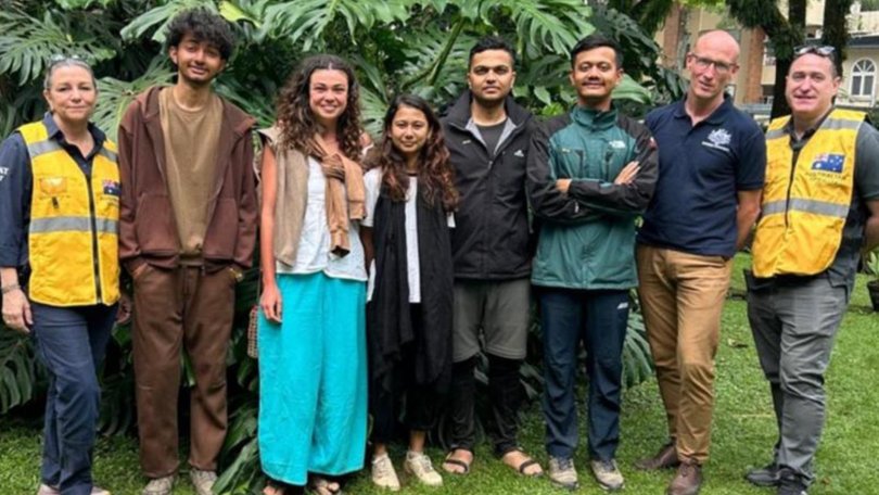 Cara Severino has described her feeling of relief after being located in flood-ravaged Nepal as families cling to hope for 41 Australians still missing in the emergency.
