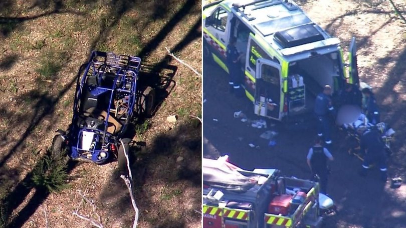 Two teens have suffered head injuries in a serious buggy crash in Sydney’s southwest.