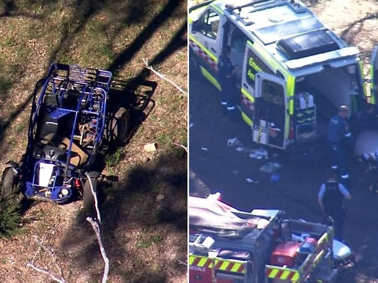 Two teens have suffered head injuries in a serious buggy crash in Sydney’s southwest. 