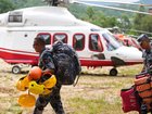 Rescue teams in Nepal are trying to reach more than 900 workers trapped in dozens of tunnels. (AP PHOTO)
