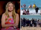 Leah Stewart has opened up for the first time at the horrific shark attack which left her with one arm.