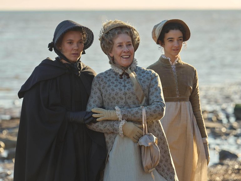 Phyllis Logan, Patsy Ferran, and Synnove Karlsen in Miss Austen.