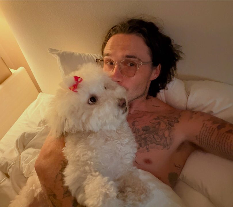 Brooklyn Beckham shares intimate pics from bed.