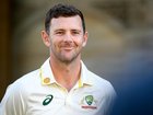 All smiles? Josh Hazlewood is used to receiving unsolicited advice from fans around the world. (Bianca De Marchi/AAP PHOTOS)