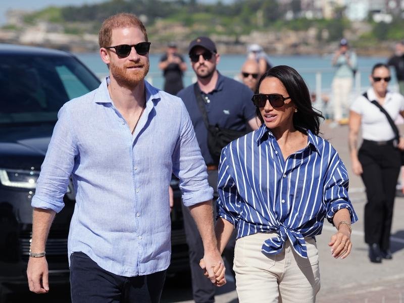 It is understood Harry will play at being a stay at home father while his wife continues to pursue her business and acting ventures.