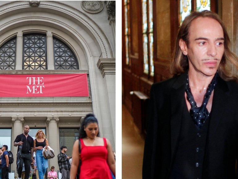 Designer John Galliano has bowed out of an upcoming Met Museum Show amid mounting criticism over past anti-Semitic remarks.