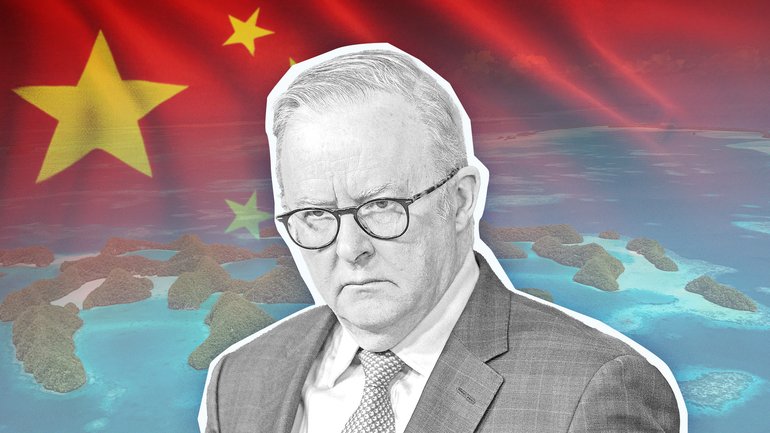 The Prime Minister has refused to criticise China’s threatening behaviour towards Australia’s neighbours.