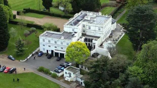 The Royal Lodge in Windsor Great Park, once the home of Andrew Mountbatten-Windsor and his former wife Sarah Ferguson.
